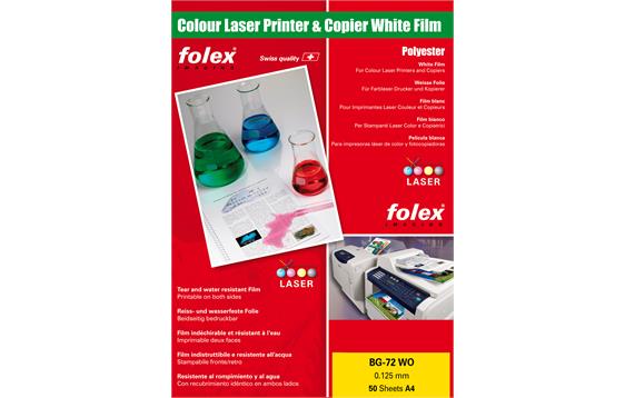 2060150  X360WO Folex opak hvit film fullfarge X360WO (100 stk)